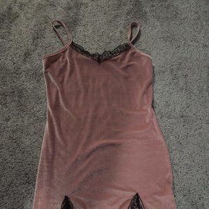 Womens velvet sleepwear